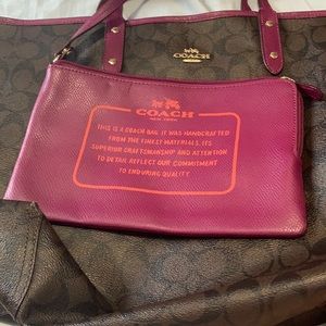 Coach bag “reversible”